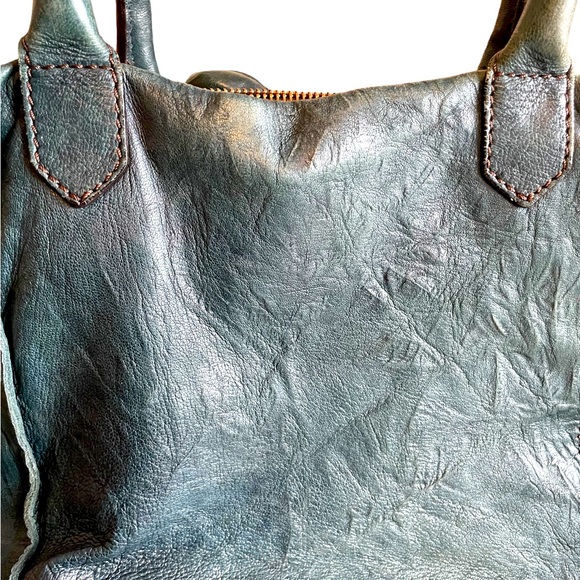 Falorni Teal Handbag - Picture 10 of 10